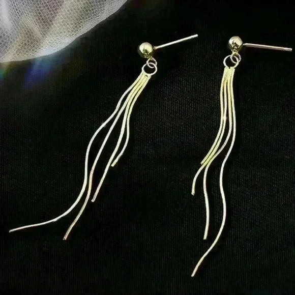 Brand New Tassel Drop Earrings - Picture 2 of 2